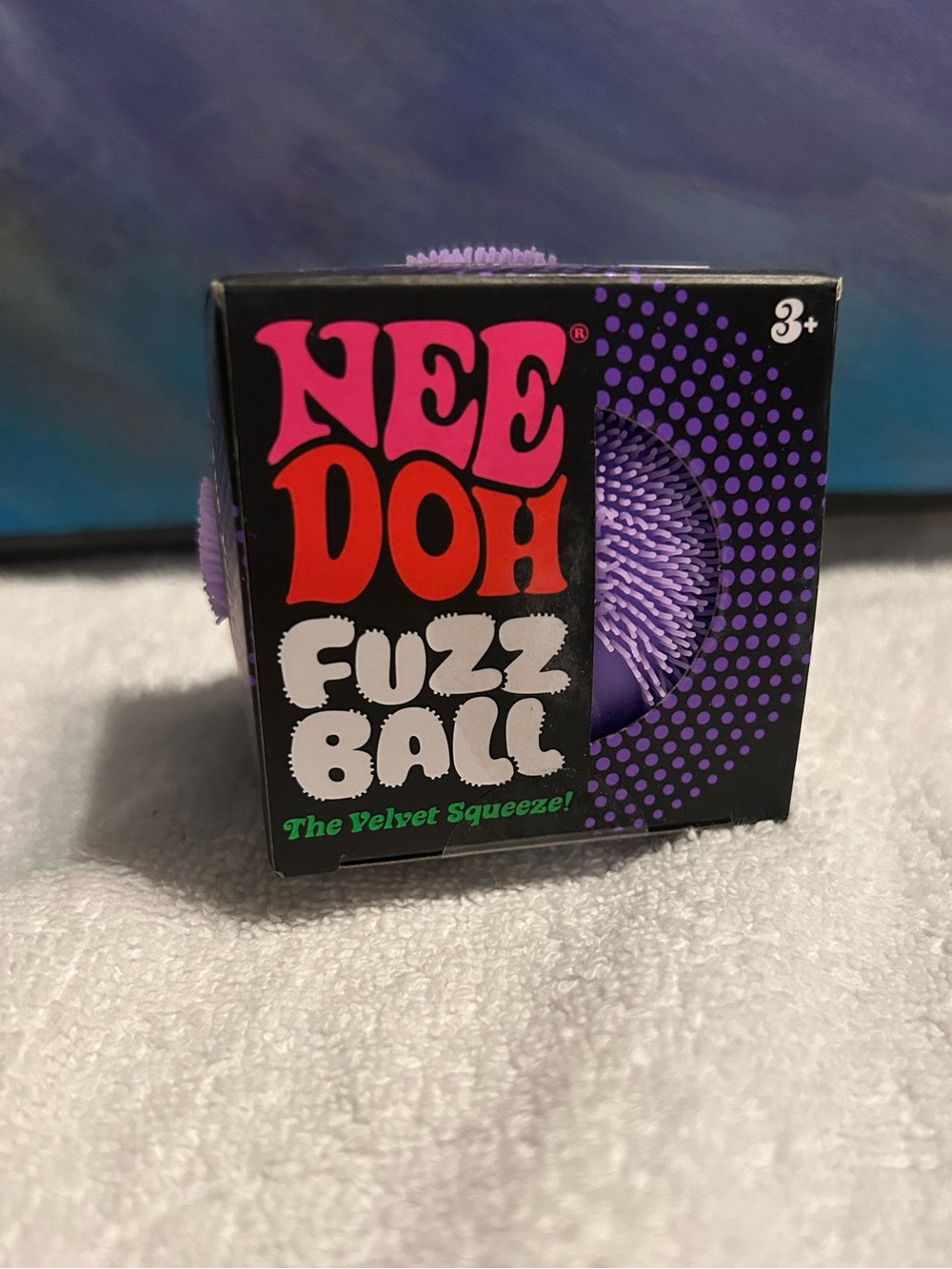 NeeDoh Fuzz Ball Purple